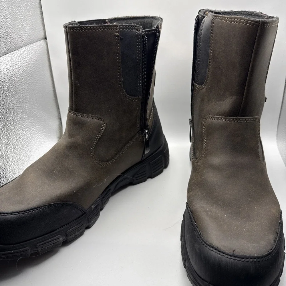 Ozark Trail Men's Size 10 Snow Boot Waterproof  Rated Pull On Walking Hunting